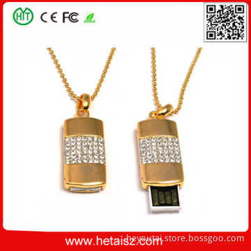 Diamond USB Flash Drive for Promotional Gift, USB Pormo Gift USB Custom Logo, USB Stick 1GB Cheap with Write Protection Switch